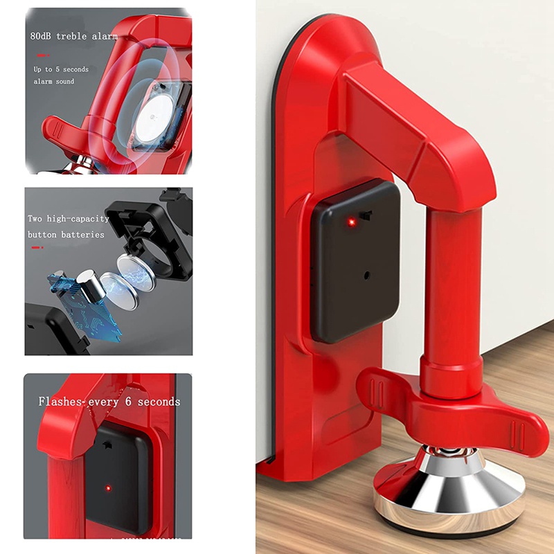 Ổ Khóa Cửa Tự Động Có Báo Động Tiện Dụng Khi Đi Du Lịch