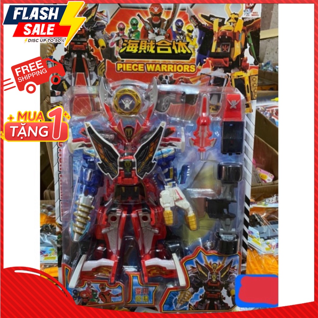Robot lắp đặt dị nhân anh hùng hải tặc  ✔Tặng bộ bài tây anime