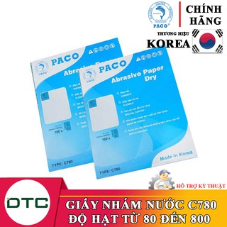 Giấy nhám paco c780 10 tờ