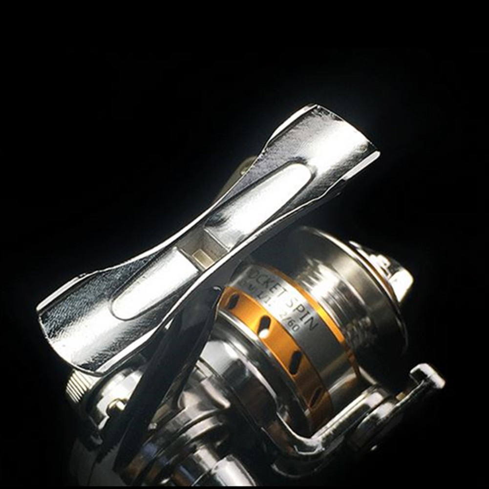 Máy câu cá quay tay cầm bằng hợp kim kẽm