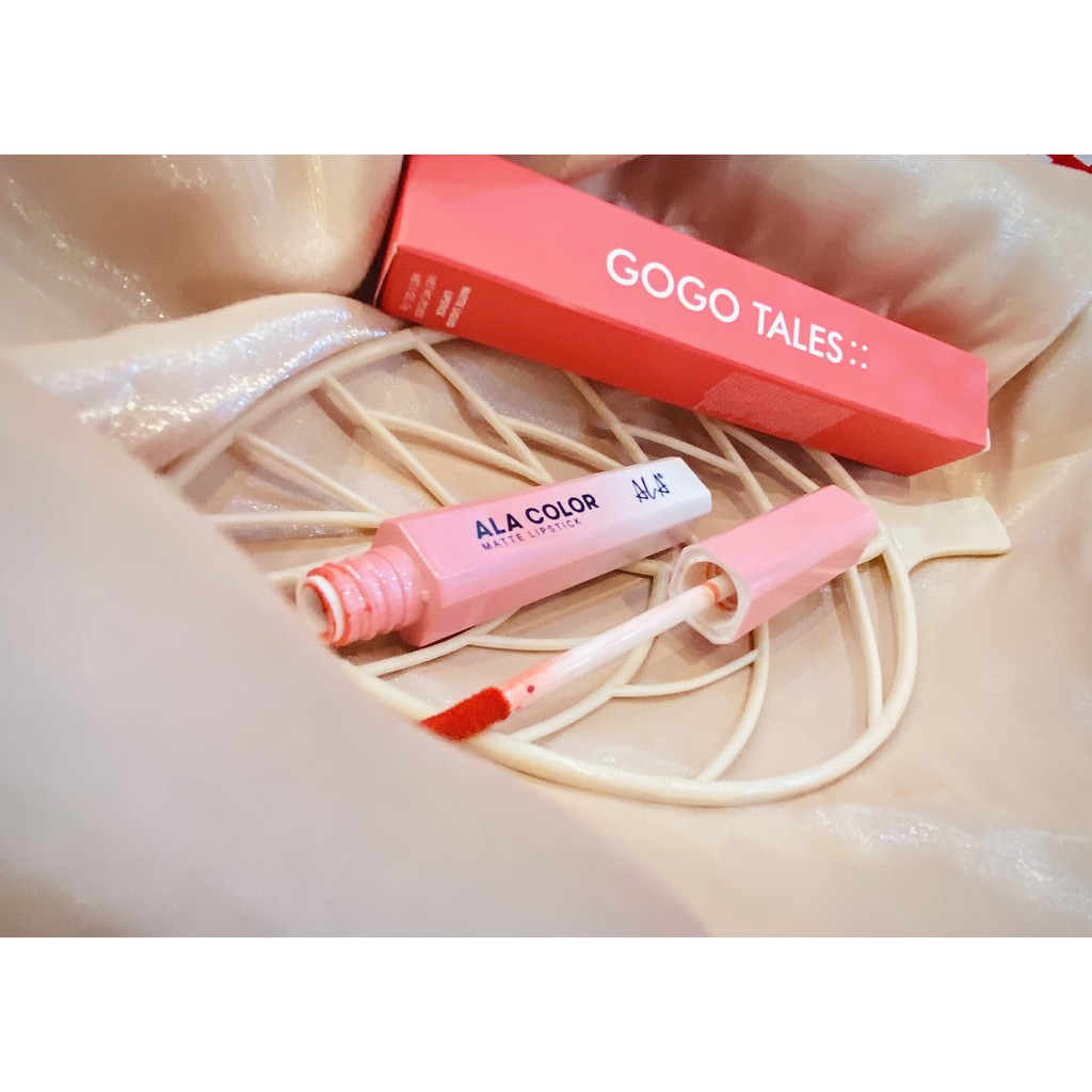 Son kem lì Ala Gogo Tales  Hồng sữa nội địa siêu cưng lâu trôi sỉ Kang | BigBuy360 - bigbuy360.vn