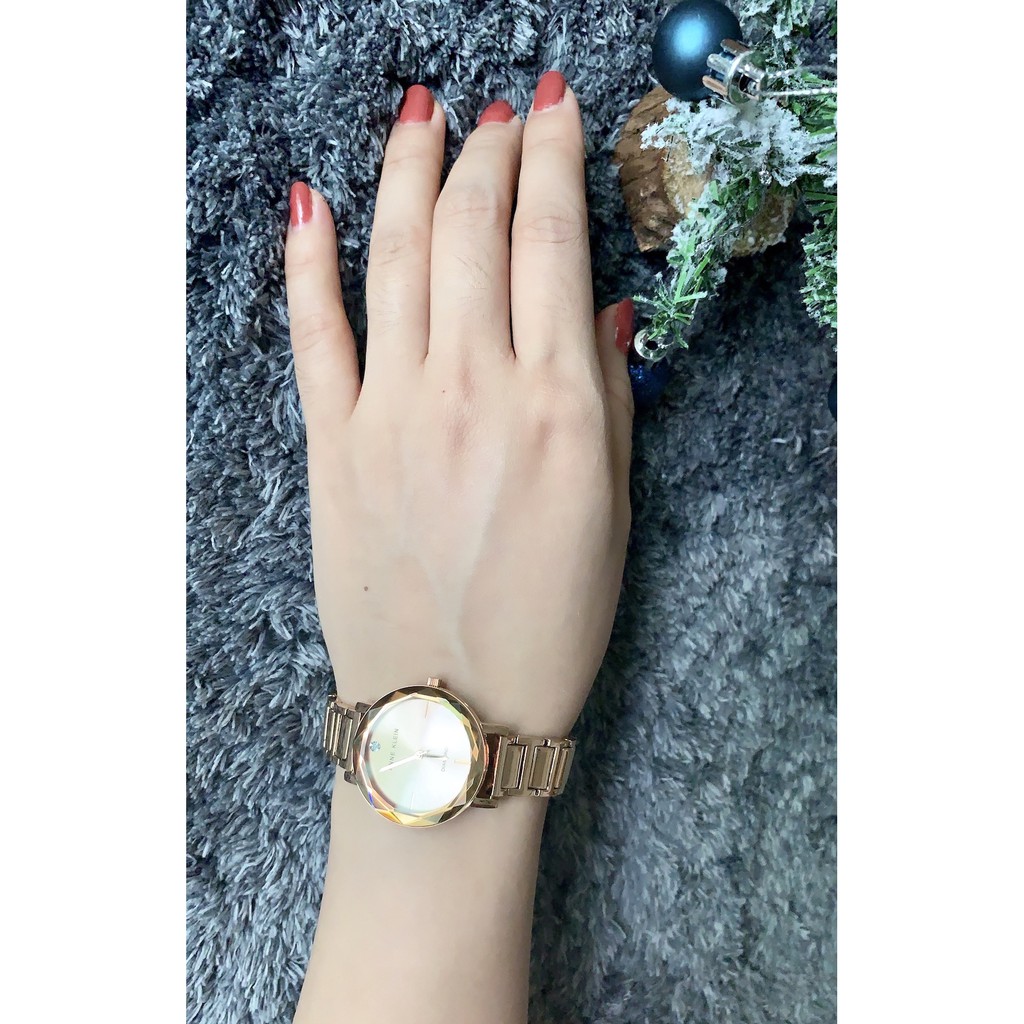 Đồng hồ nữ Anne Klein AK/3278RGRG màu rose gold