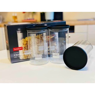 SET 3 LỌ THUỶ TINH BODUM dung tích 1000ml