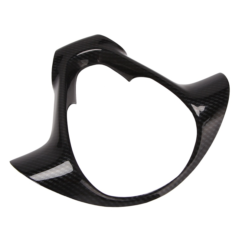 Khung vô lăng ô tô bằng sợi Carbon Phụ kiện dán trang trí cho Mercedes Smart Fortwo 451