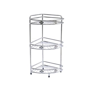 (thanh lý nghỉ bán)kệ góc để đồ inox