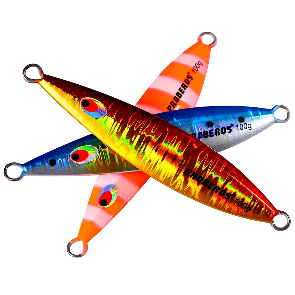 Mồi Giả Câu Cá Bằng Kim Loại Không Móc 40G 60G 80G 100G