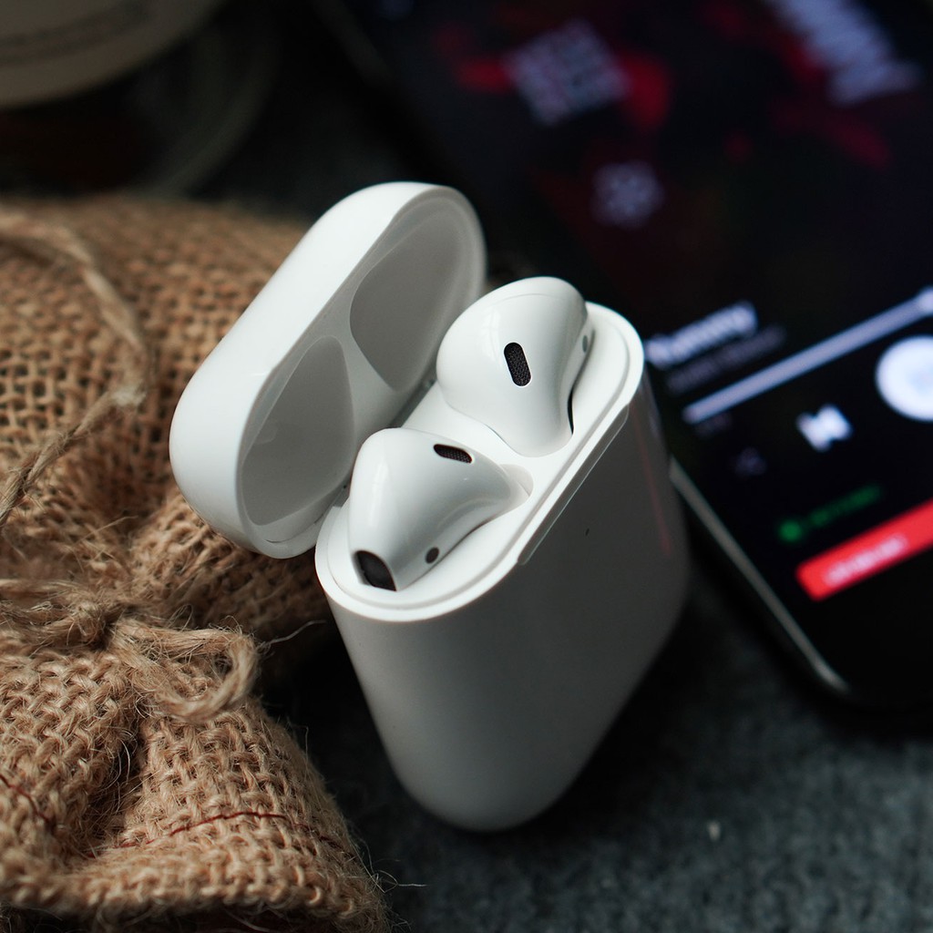 Tai Nghe Bluetooth Iphone Airpods 2 - Kết Nối Không Dây Chuyên Gaming - Âm Thanh True Wireless - Bản Cao Cấp