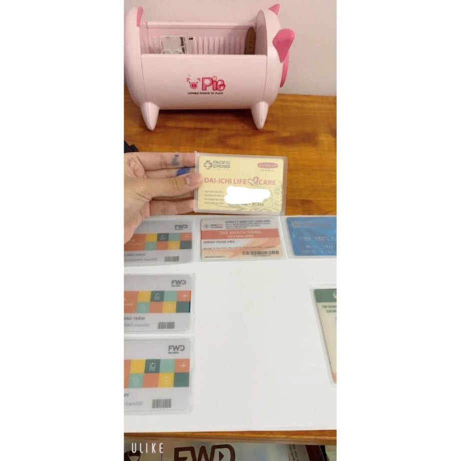 10 CHIẾC BỌC THẺ CĂN CƯỚC VÀ CÁC LOẠI THẺ.ĐTCA