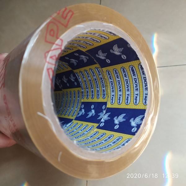 Lốc Băng keo đục dán thùng 1,1kg (6 cuộn/lốc)