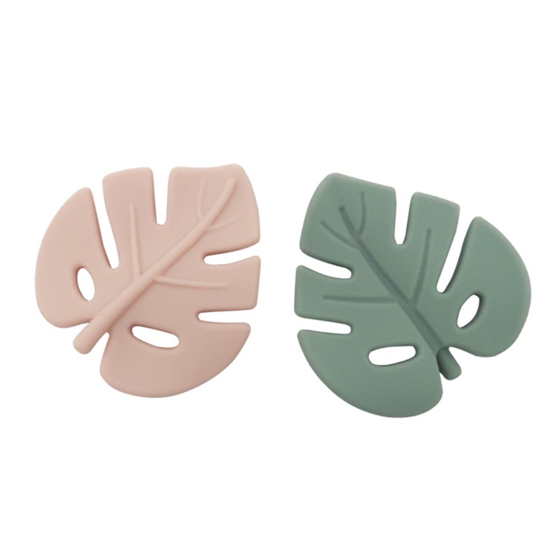 Đồ Chơi Ngậm Mọc Răng Bằng Silicone Hình Chiếc Lá Dành Cho Bé
