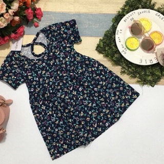 Đầm thun cotton bé gái