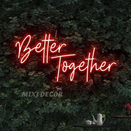 Đèn Decor Neon Sign Chữ Đẹp, Led Trang Trí Phòng Ngủ