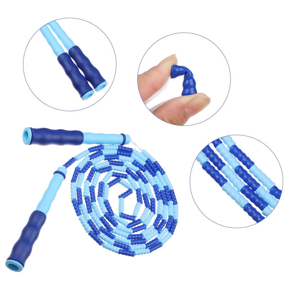 Dây nhảy tập thể dục bằng thiết kế đốt tre nhiều màu sắc có thể điều chỉnh cho người lớn và trẻ em