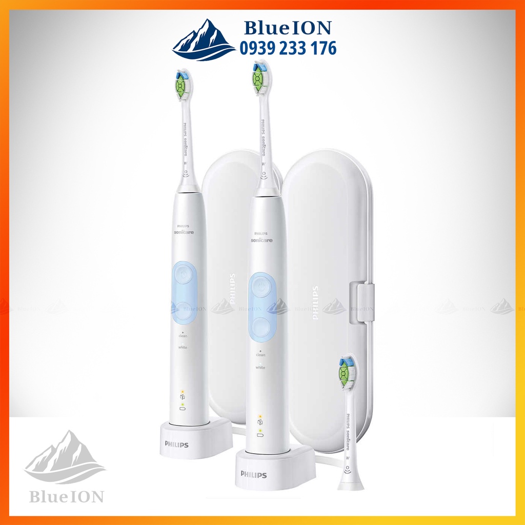 Bộ đôi 2 bàn chải điện Philips Sonicare Optimal Clean (hàng Mỹ)