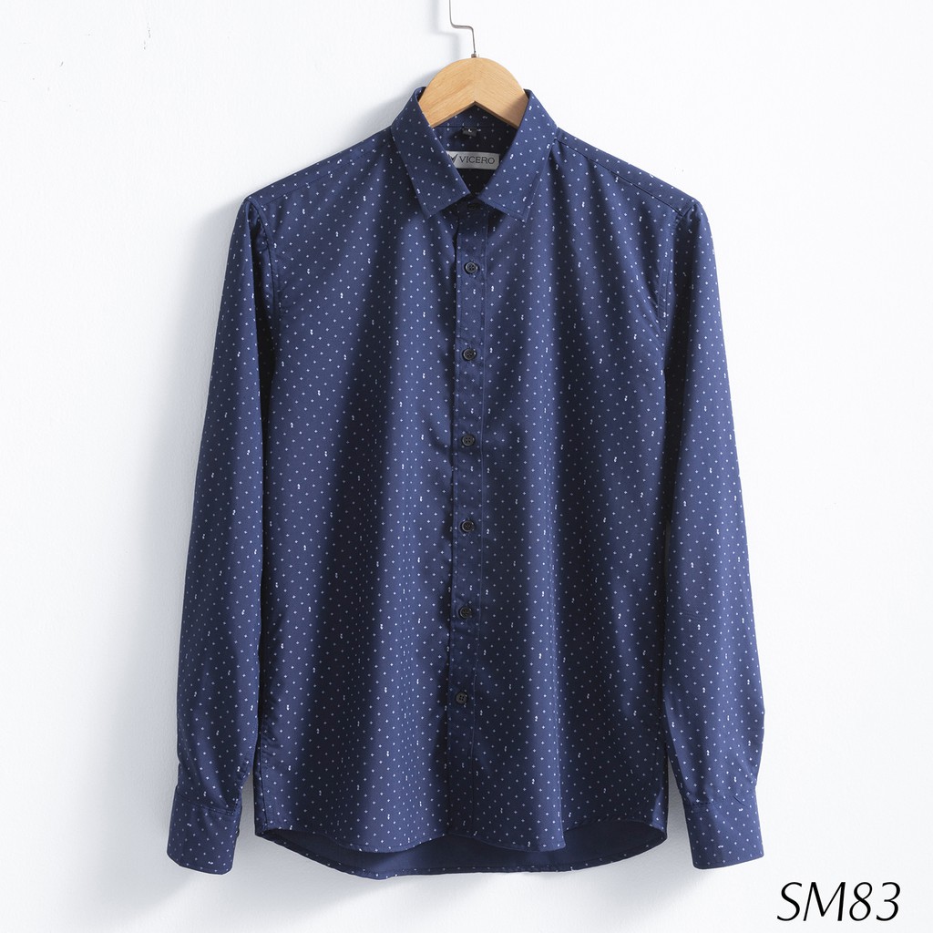 [Mã FAMALLT5 giảm 15% đơn 150K] Áo Sơ Mi Nam Họa Tiết Dài Tay Lịch Lãm Trẻ Trung VICERO | BigBuy360 - bigbuy360.vn