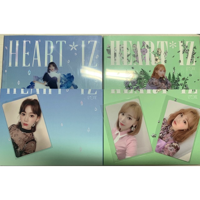 IZ*ONE Heart*iz album photocard