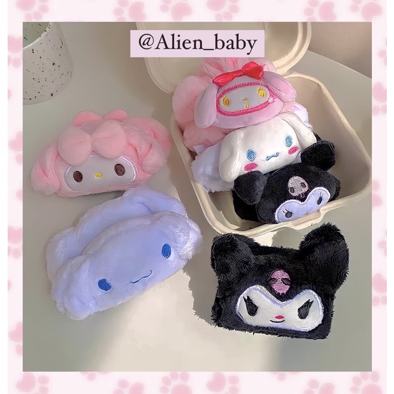 SẴN KẸP TÓC SANRIO hình Cinna, hello kitty, my melody, kuromi siêu đáng yêu