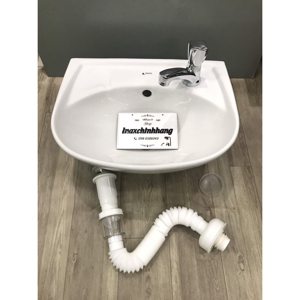 Chậu Rửa Lavabo Inax L-280V Treo Tường Cỡ Nhỏ, Bảo Hành Chính Hãng 02 năm