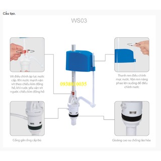 Xả 2 nhấn két rời ĐH-VS043