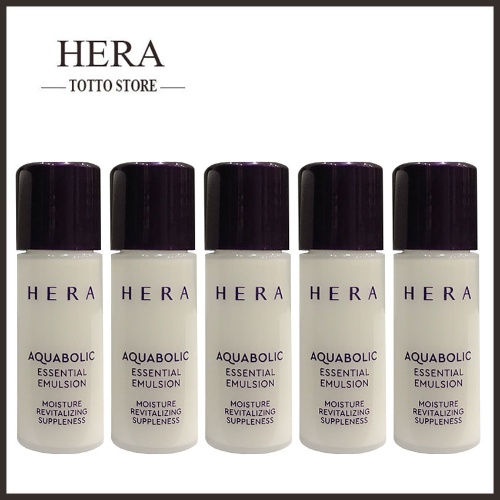 [10 chai] Nước hoa hồng và sữa dưỡng cho da mụn Hera Aquabolic Essential 5mlx10