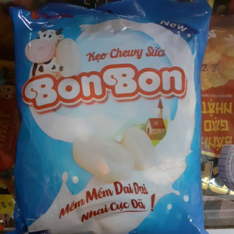 kẹo chewy sữa Bon Bon Tràng An 250g