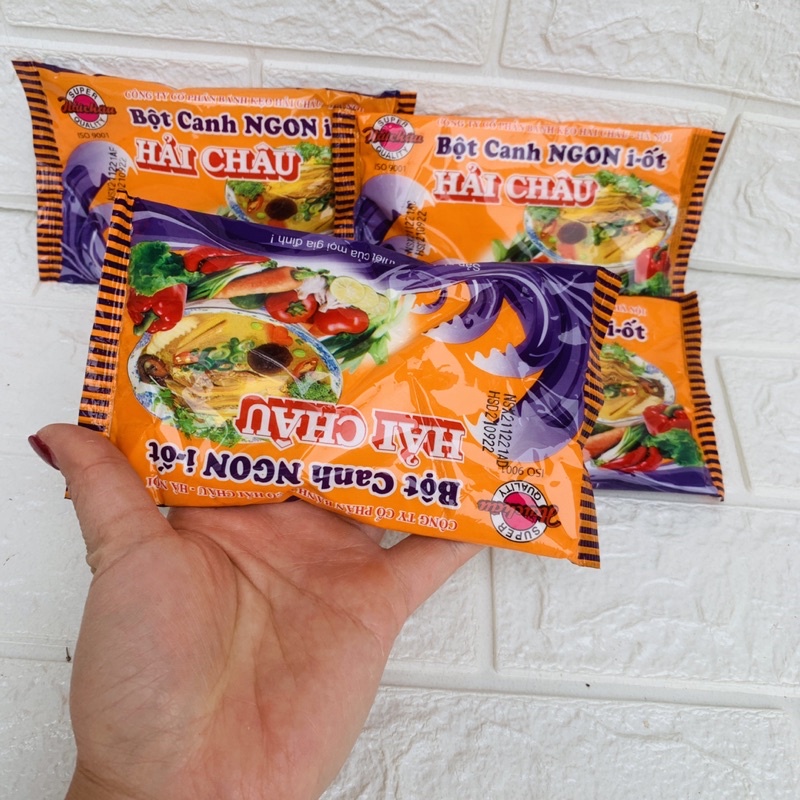 Bột Canh I-Ốt Hải Châu gói 190g Mới