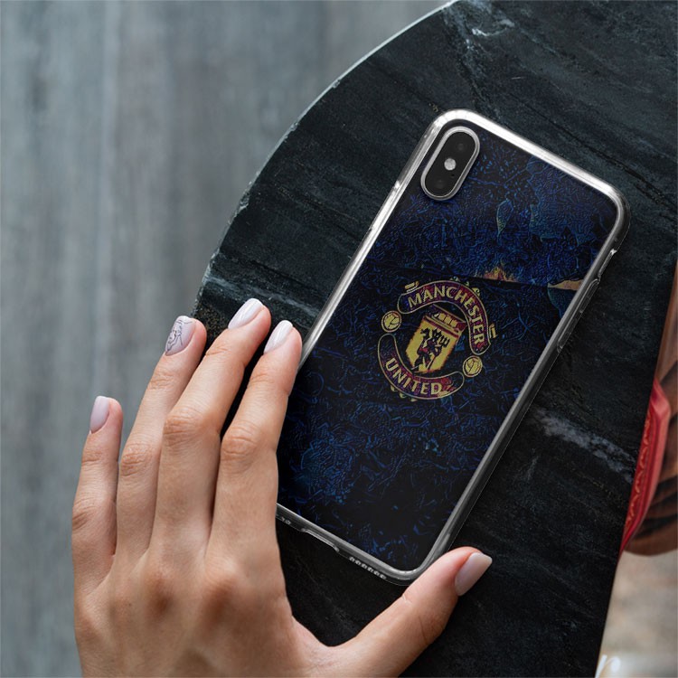 Ốp lưng ốp Iphone logo Manchester United sitcker chao ôi từ 6 đến 12 MAN20210262