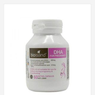 Viên uống Bioisland DHA cho bà bầu lọ 60 viên của Úc