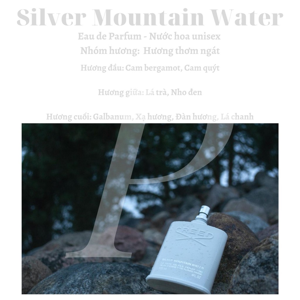 [Chính hãng] Nước hoa Creed Silver Mountain Water