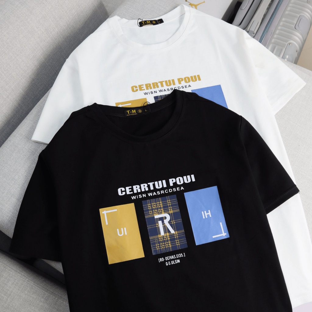 Áo Thun Nam Cổ Tròn In Đẹp Chất Cotton Mềm Mặc Đẹp Co Giãn Tốt Hot Trend NEW UNISEX