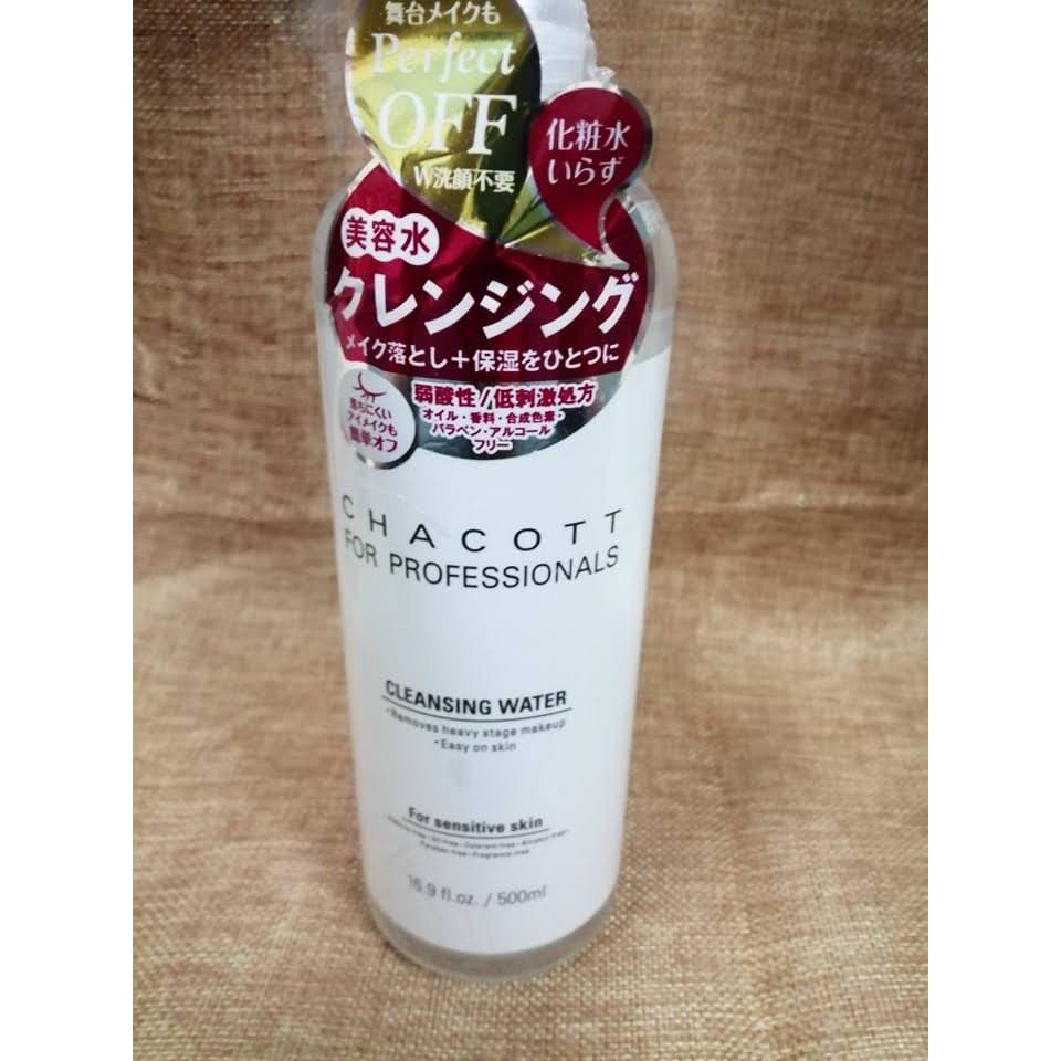 Tẩy trang Chacott 500ml