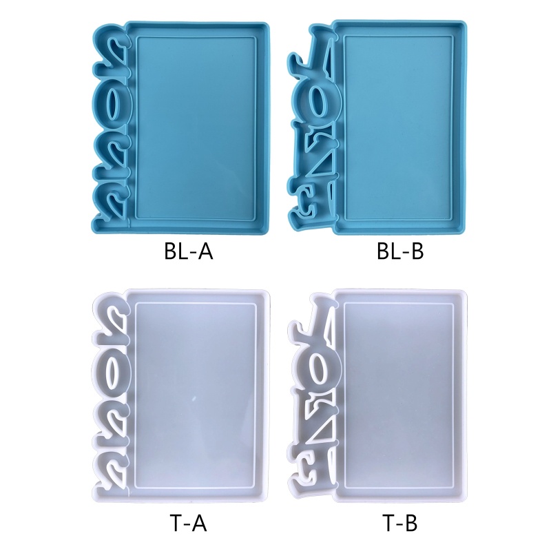 Khuôn Silicone Làm Khung Ảnh Hình Chữ Nhật 2022 DIY