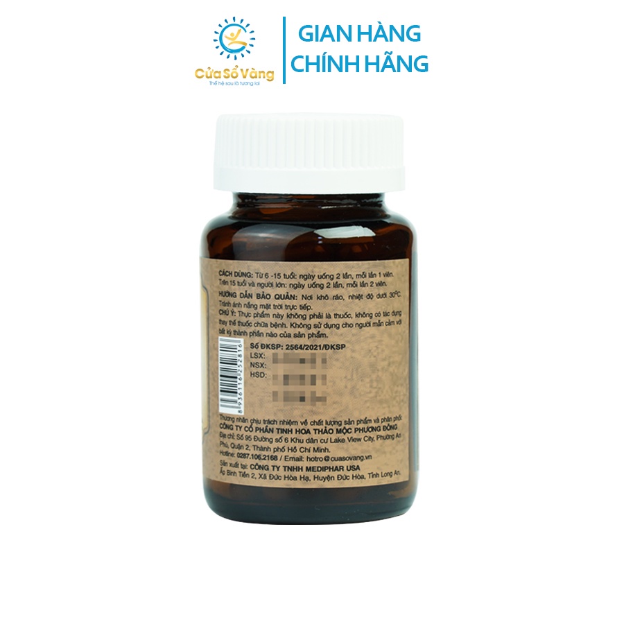 sản phẩm Bình can thảo cửa sổ vàng - (gan ta cho gia đình bạn)