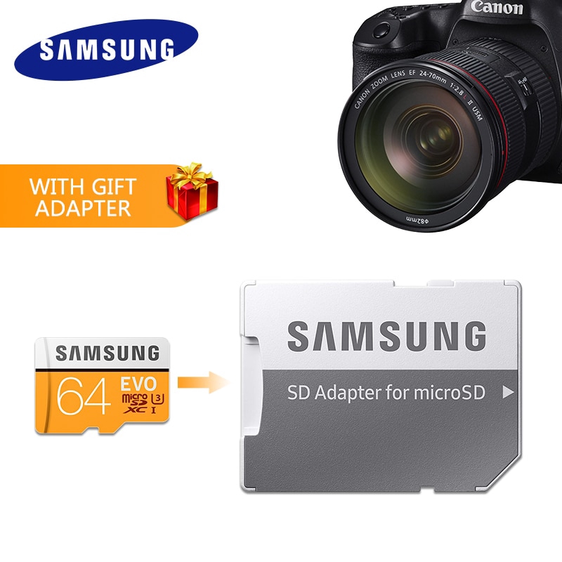 Thẻ nhớ micro SD 128GB 64GB Class10 MicroSD 32GB SAMSUNG EVO