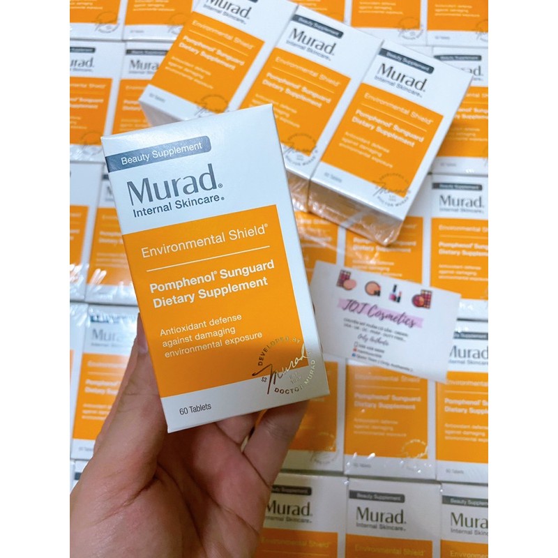 [Chính Hãng] Viên uống chống nắng MURAD Murad Pomphenol Sunguard Dietary 60v