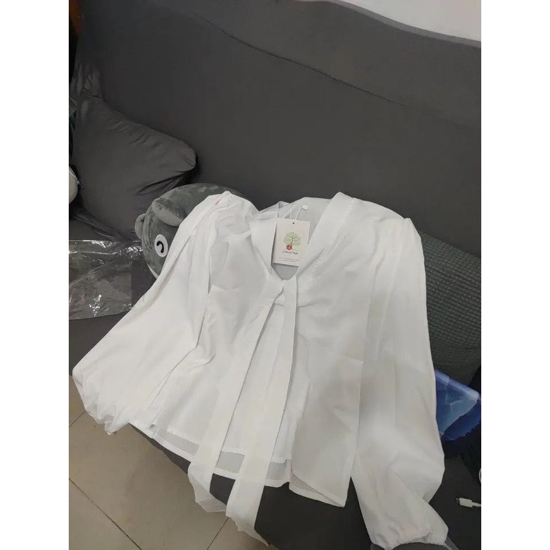 ÁO SƠ MI NƠ NGỰC SIÊU DỄ MIX ĐỒ | BigBuy360 - bigbuy360.vn