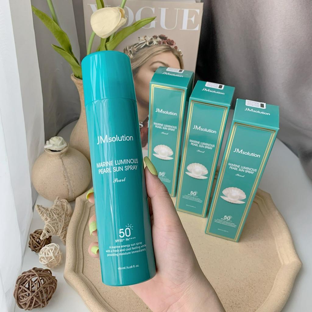 Xịt Chống Nắng JM SOLUTION Luminous Sun Spray SPF 50+ PA++++ - 180ml
