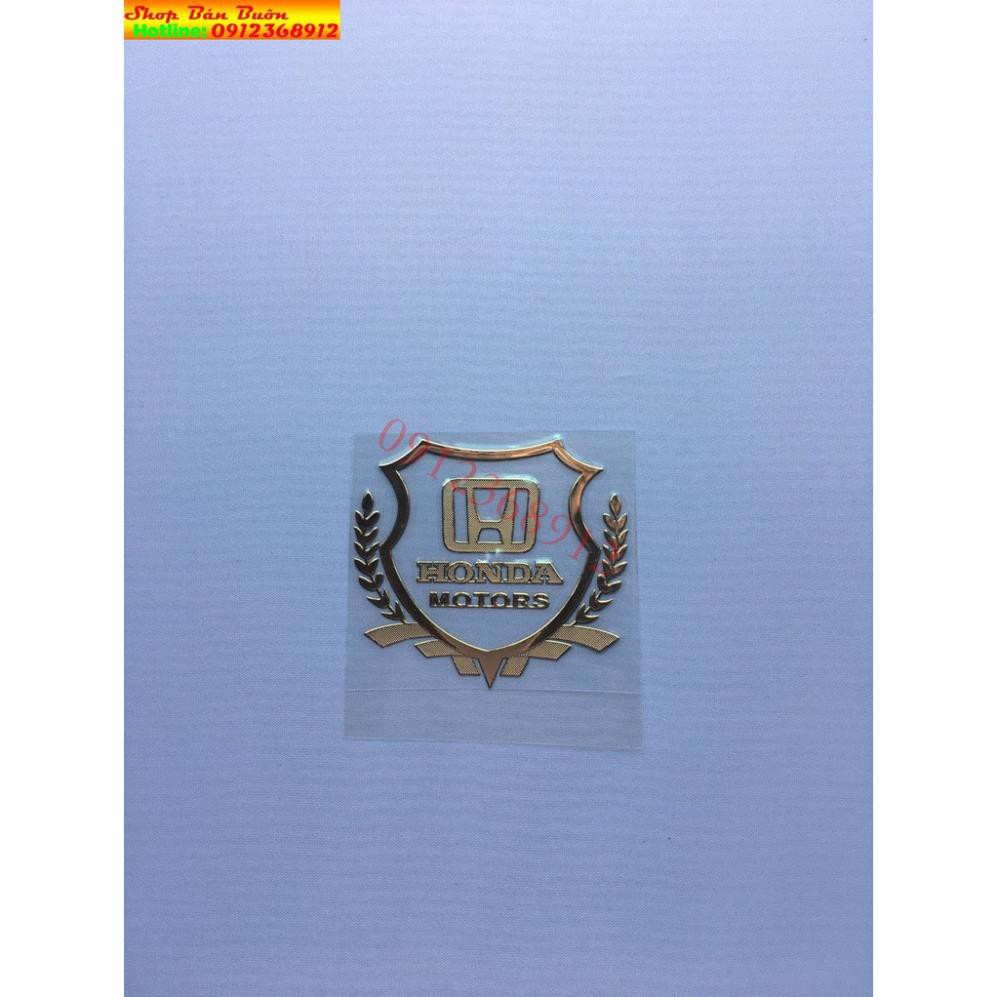 Tem logo honda hàng cao cấp dùng cho ôt , xe máy