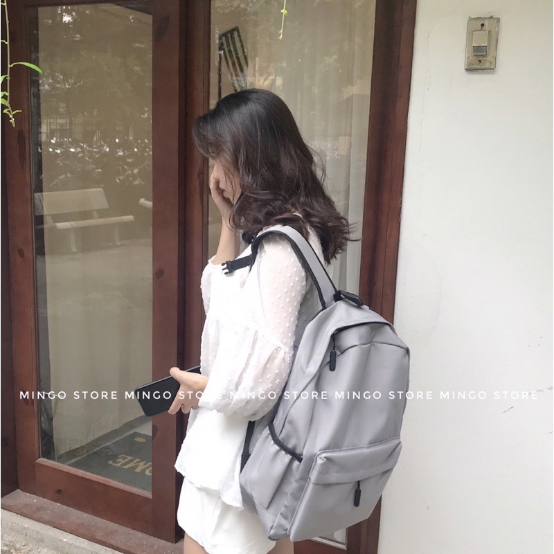 Balo vải thô bố siêu dày chống nước 100% (BASIC2 BACKPACK)