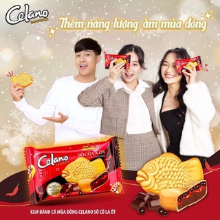 [GIAO HỎA TỐC] Kem Celano bánh Cá 70g