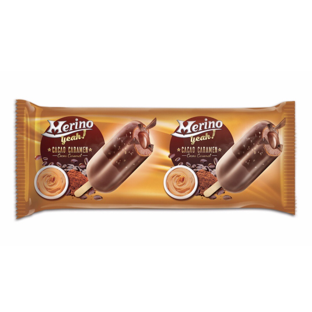 [GIAO HỎA TỐC] Kem que cacao sôcôla Merino Yeah - Cây 68g
