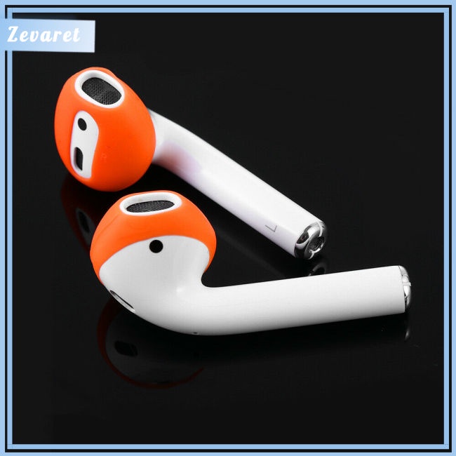 Set 2 Cặp Nút Tai Nghe Bằng Silicon Chống Trượt Dành Cho Tai Nghe Apple AirPods