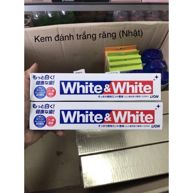 KEM ĐÁNH RĂNG WHITE (Nhật nội địa)