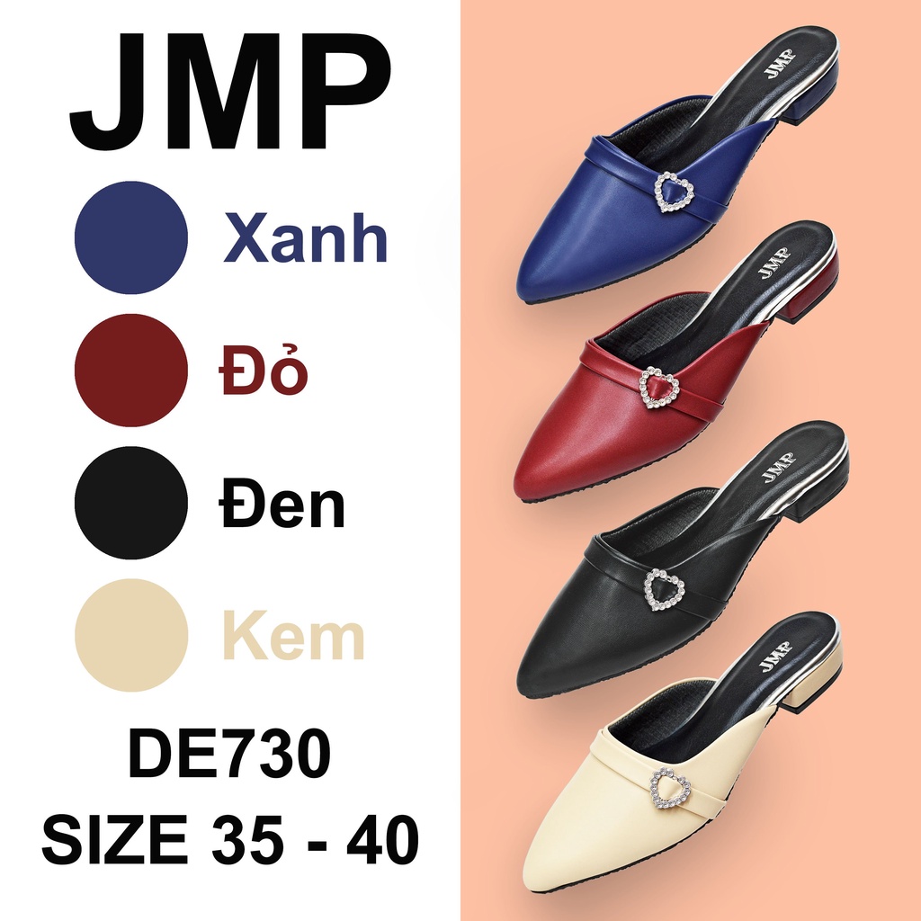 Dép Sục Cao 3cm Đính Khóa - DE730 - JMP