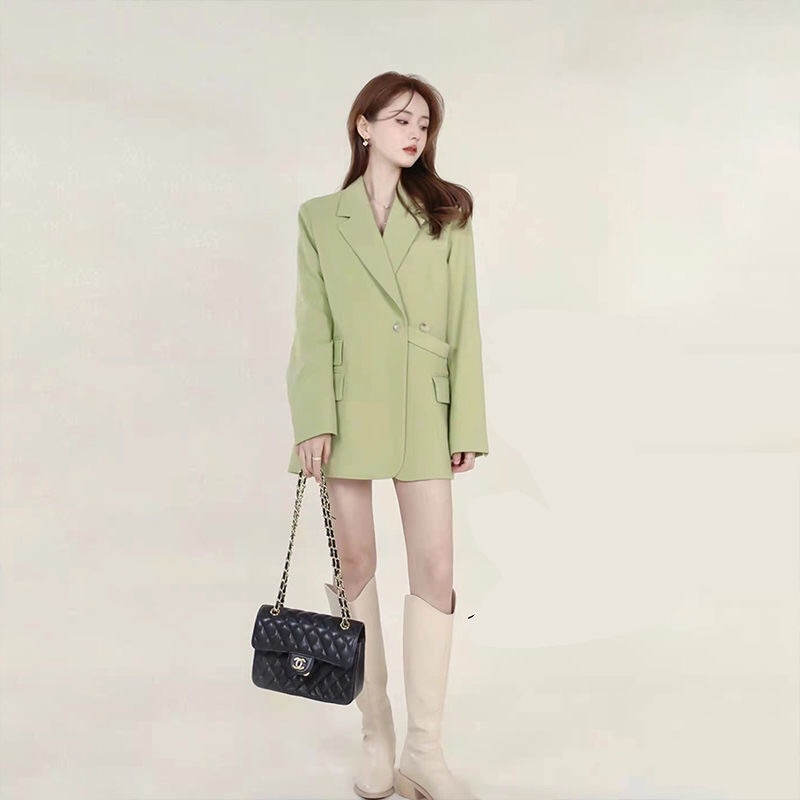 Áo Blazer nữ form xuông dáng rộng phong cách hàn quốc mẫu mới đẹp mã Rb01 | BigBuy360 - bigbuy360.vn