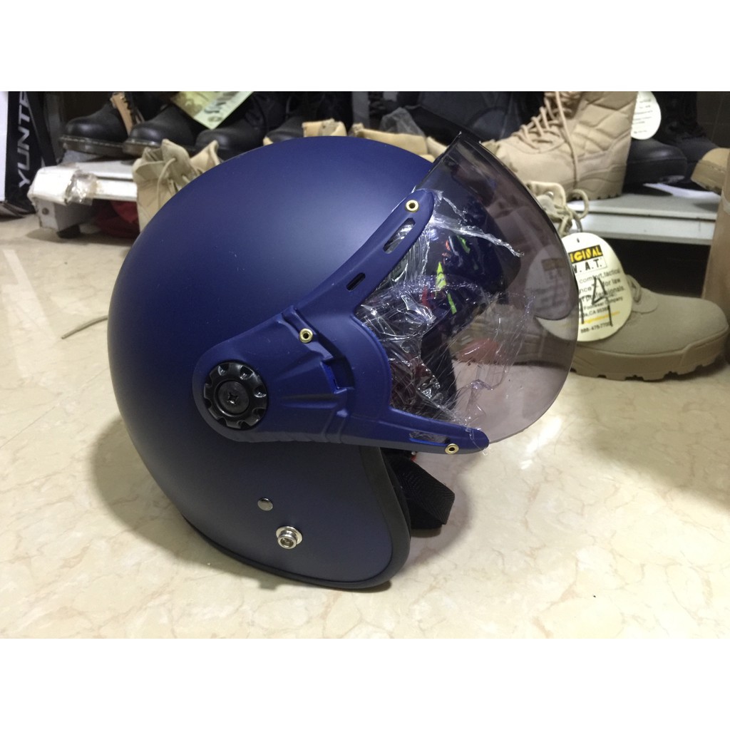 Nón bảo hiểm 3/4 có kính