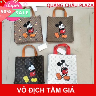 D131Túi xách in chuột mickey bắt mắt