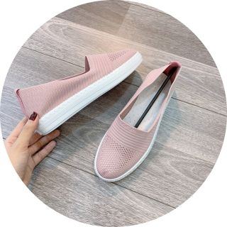 Giày slip on lưới