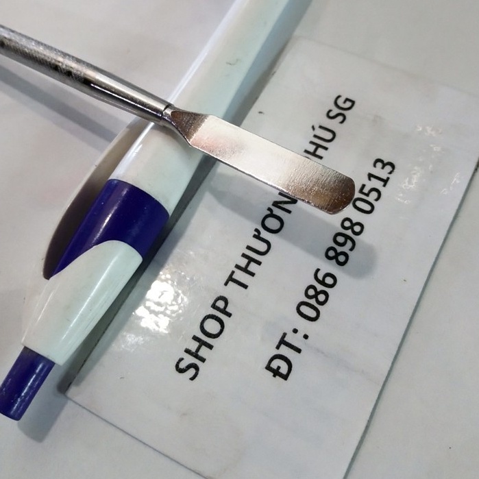 Cây nạy tháo máy kim loại 2 đầu dẹp - Dài 17Cm