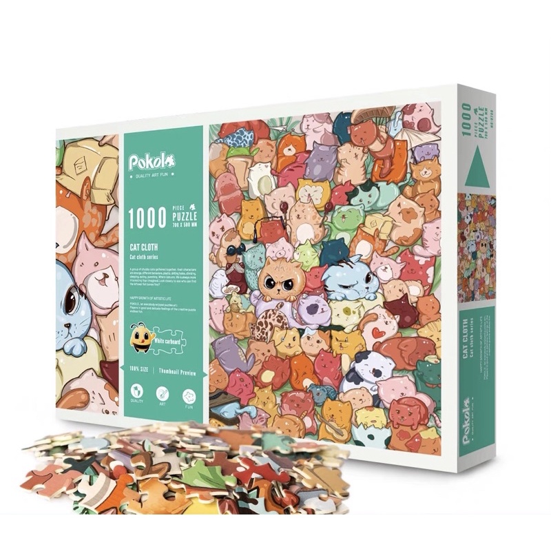 Bộ tranh ghép Pokolo 1000pcs